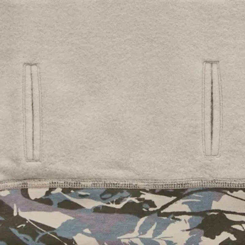 Thereabouts Little & Big Kid Boys Hidden Access Opening Sensory Friendly Long Sleeve Adaptive Fleece Hoodie