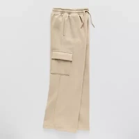 Xersion Big Kid Boys Mid Rise Straight Active Fleece Cargo Pant