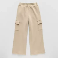 Xersion Big Kid Boys Mid Rise Straight Active Fleece Cargo Pant