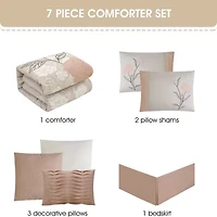 Stratford Park Alma 7pc Midweight Comforter Set