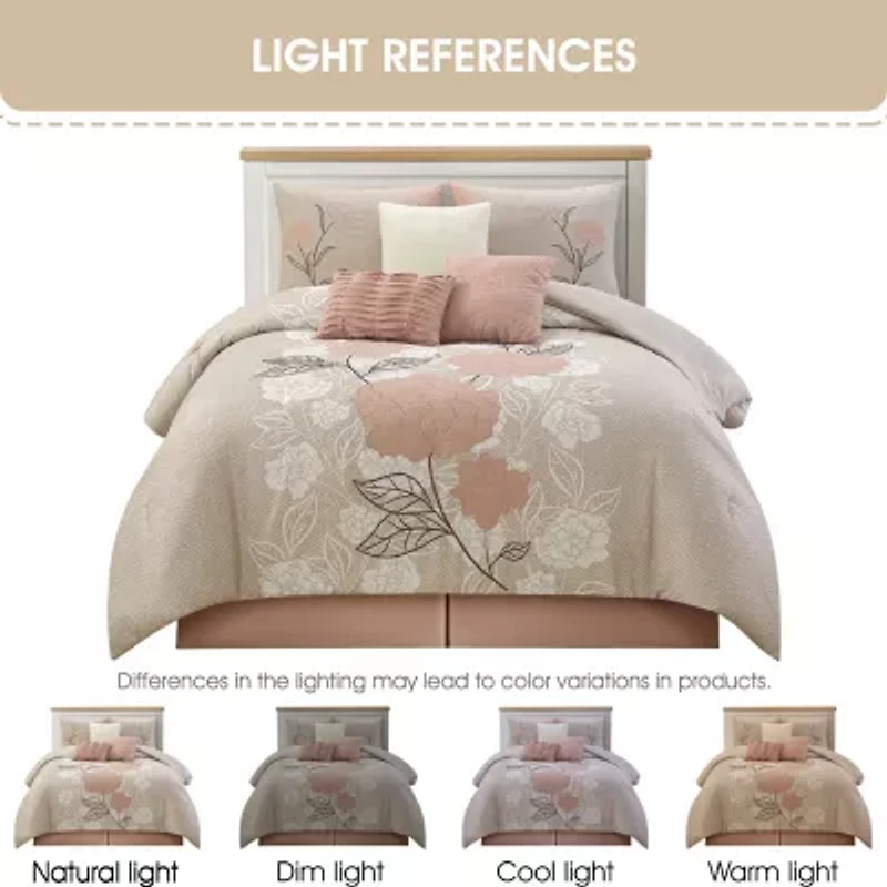 Stratford Park Alma 7pc Midweight Comforter Set