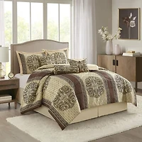 Stratford Park Austin 7pc Midweight Comforter Set