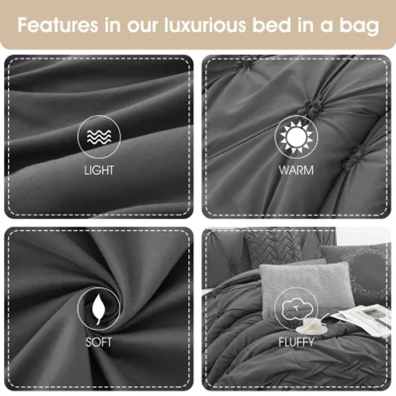 Stratford Park Alder 7pc Midweight Comforter Set