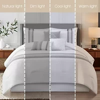 Stratford Park Keegan 7pc 7-pc. Lightweight Comforter Set