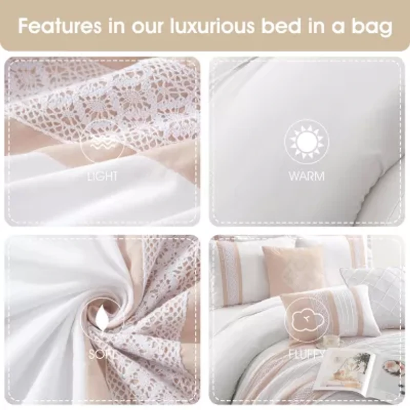 Stratford Park Keegan 7pc Lightweight Comforter Set