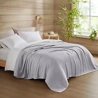 Madison Park Rayon From Bamboo Cooling Cotton Blanket Lightweight
