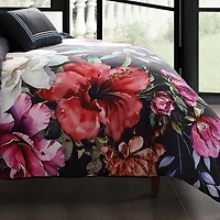 Bebejan Night Poppies 5-pc. Midweight Reversible Comforter Set