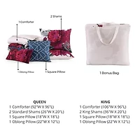 Bebejan 5-pc. Midweight Reversible Comforter Set