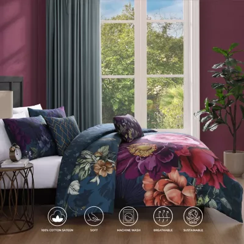 Bebejan 5-pc. Midweight Reversible Comforter Set