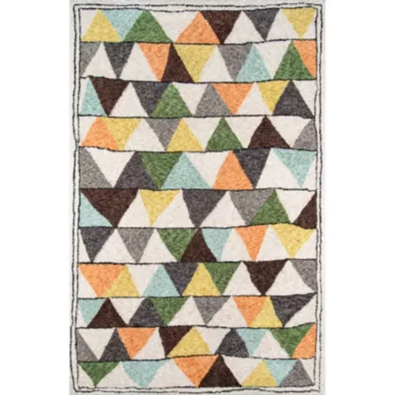Novogratz Tri Geometric Indoor Rectangular Accent Rug