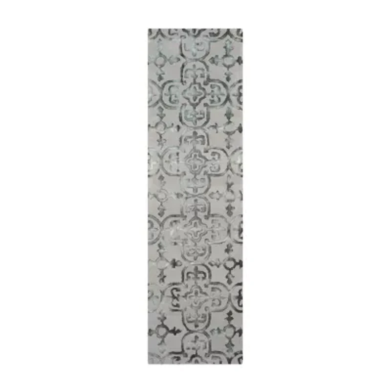 Safavieh Dip Dye Collection Danny Floral Runner Rug