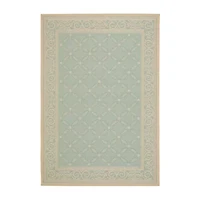 Safavieh Courtyard Collection Jennie Geometric Indoor/Outdoor Area Rug