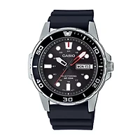 Casio Mens Black Strap Watch Mtps110-1av