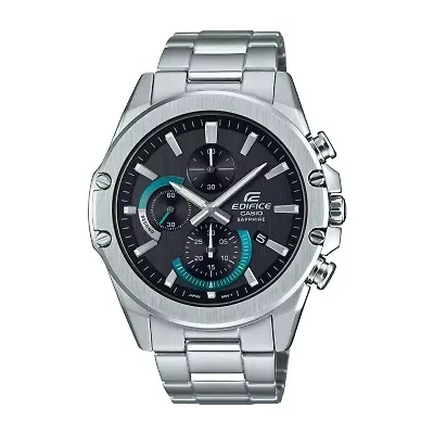Casio Edifice Mens Silver Tone Stainless Steel Bracelet Watch Efrs567d-1av