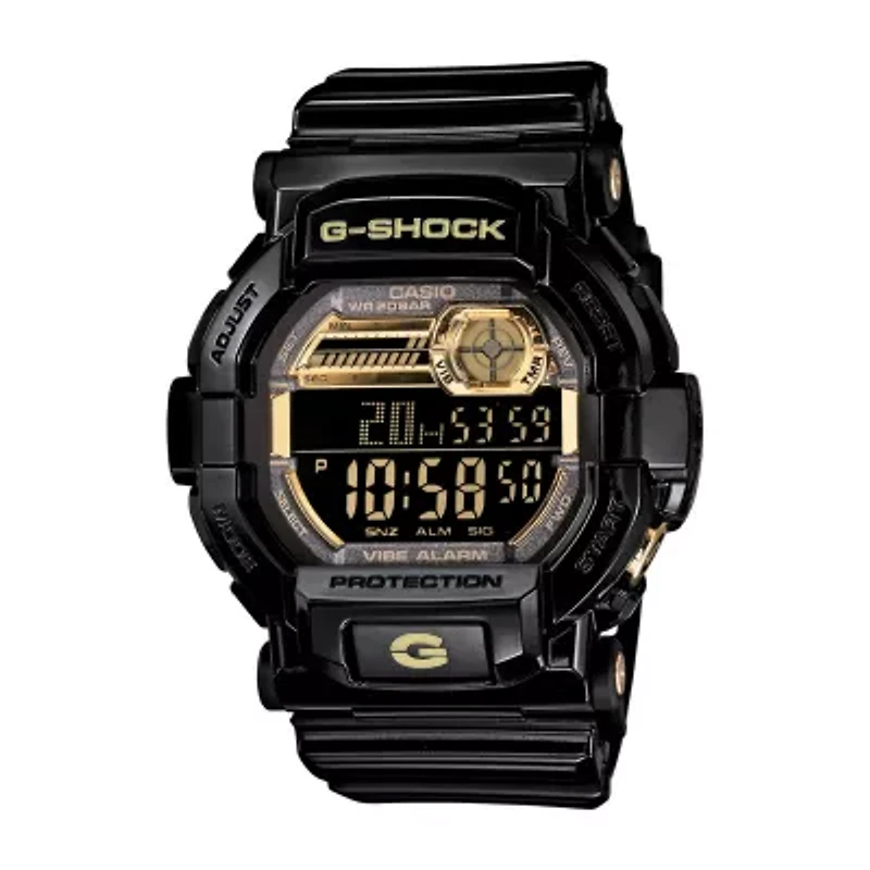 Casio G-Shock Mens Black Strap Watch with Gift Tin-Gd350br-1