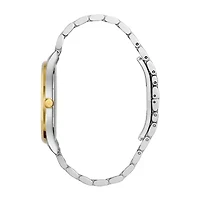 Bulova Classic Mens Two Tone Stainless Steel Bracelet Watch 98d130