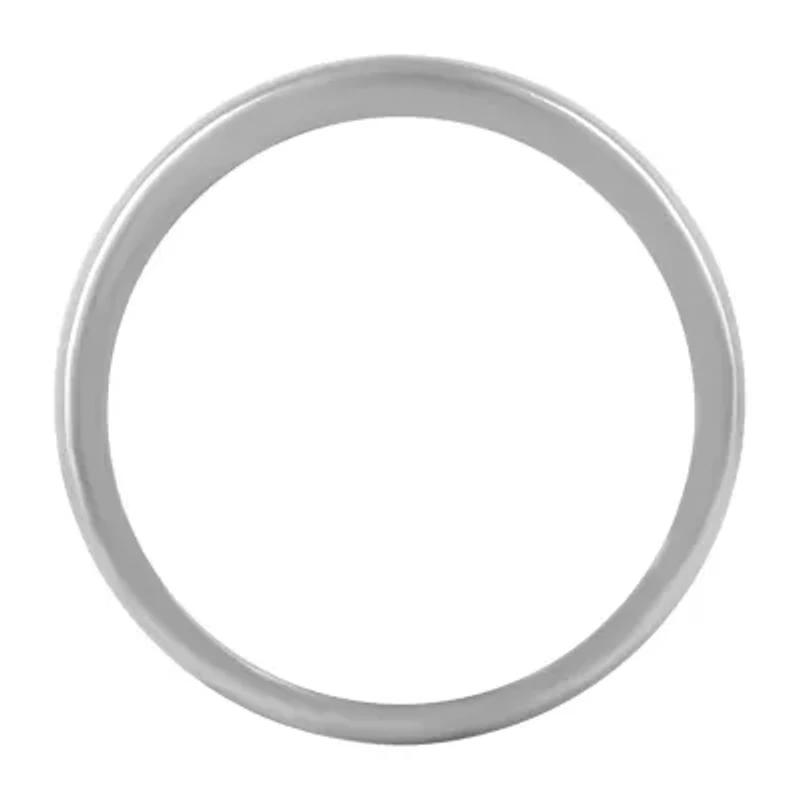 Mens 1/10 CT. T.W. Natural Diamond 10K White Gold Band