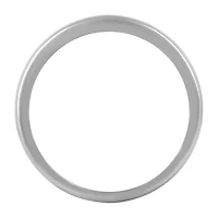 Mens 1/10 CT. T.W. Natural Diamond 10K White Gold Band
