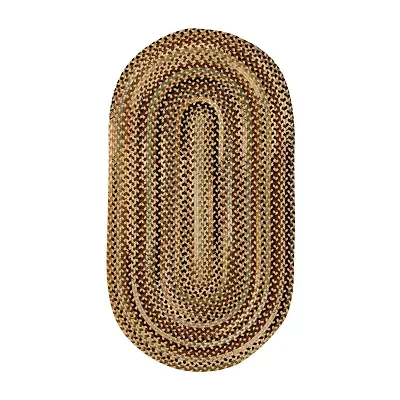 Capel Inc. Bangor Braided Oval Reversible Indoor Stair Treads