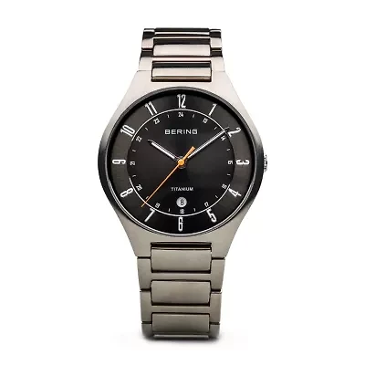 Bering Mens Titanium Silver Bracelet Watch-11739-772