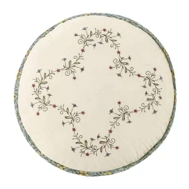 Modern Heirloom Olivia Round Throw Pillow