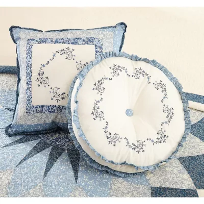 Modern Heirloom Charlotte Square Throw Pillow