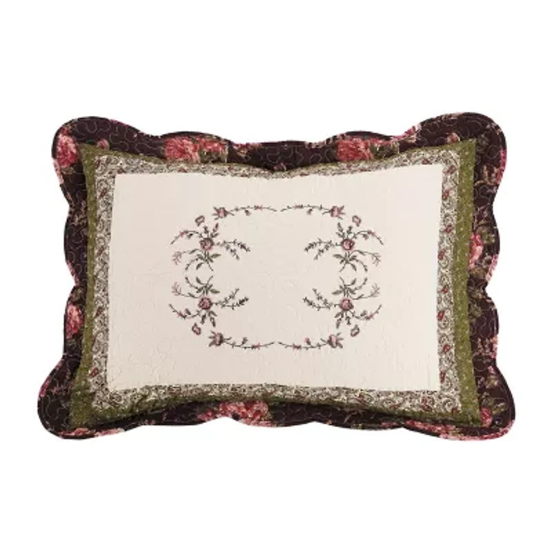 Modern Heirloom Brooke 3-pc. Embroidered Quilt Set