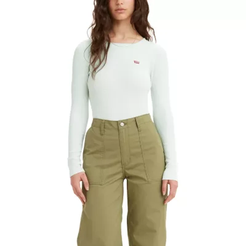 Levi's Womens Round Neck Long Sleeve T-Shirt