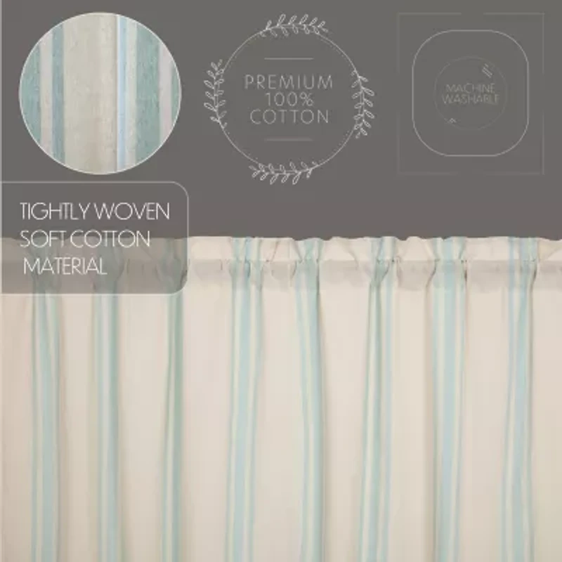 Vhc Brands Grain Sack Rod Pocket Valance