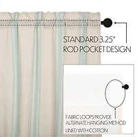 Vhc Brands Grain Sack Rod Pocket Valance