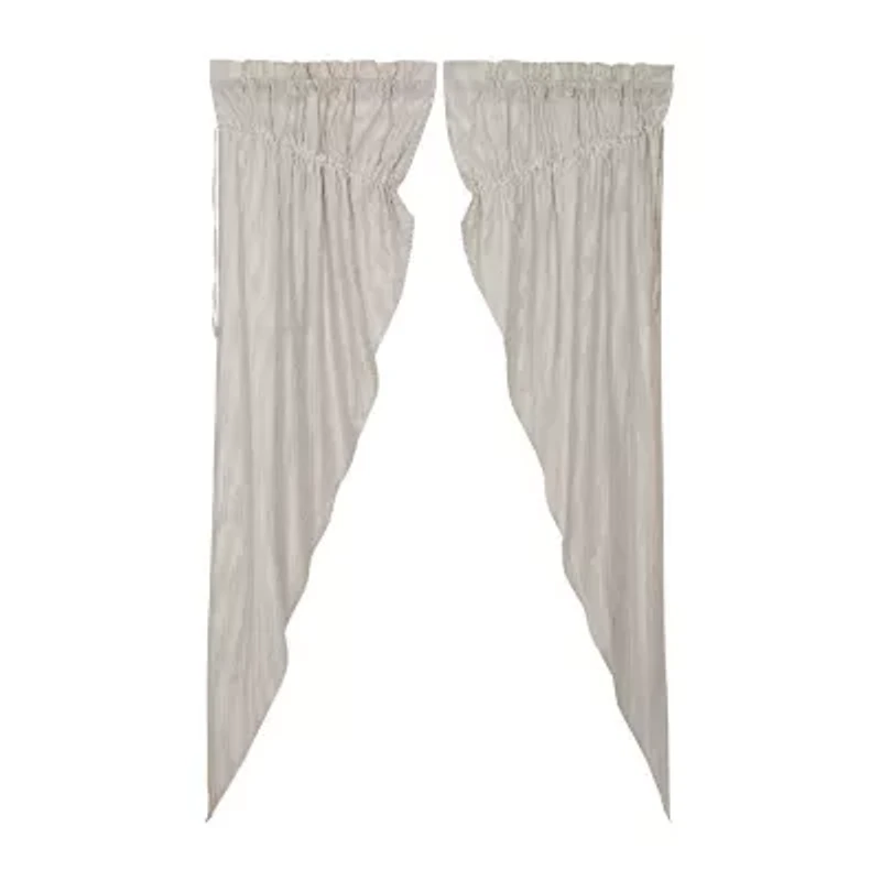 Vhc Brands Hatteras Prairie Rod Pocket Light-Filtering Set of 2 Curtain Panel