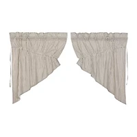 Vhc Brands Hatteras Prairie Swag Rod Pocket Valance