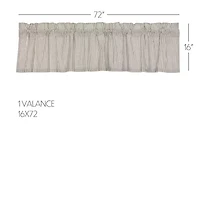 Vhc Brands Hatteras Rod Pocket Tailored Valance