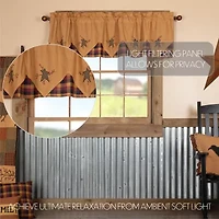 Vhc Brands Heritage Farms Rod Pocket Tailored Valance