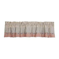 Vhc Brands Kaila Ticking Stripe Rod Pocket Valance