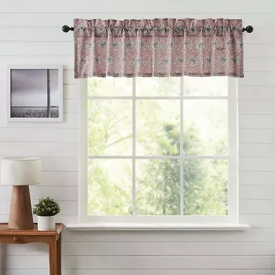 Vhc Brands Kaila Floral Rod Pocket Valance
