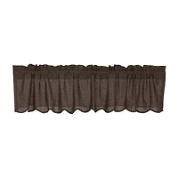 Vhc Brands Kettle Grove Plaid Rod Pocket Valance
