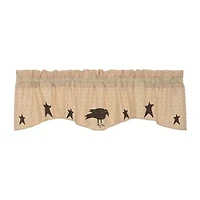 Vhc Brands Kettle Grove Crow Rod Pocket Valance
