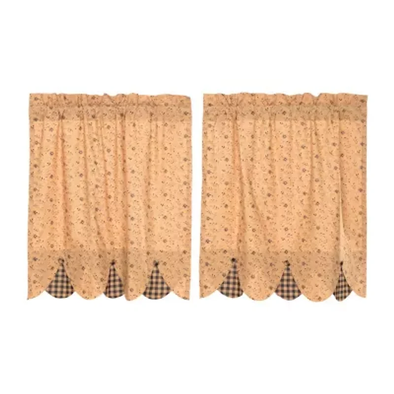 Vhc Brands Maisie 2-pc. Rod Pocket Window Tier