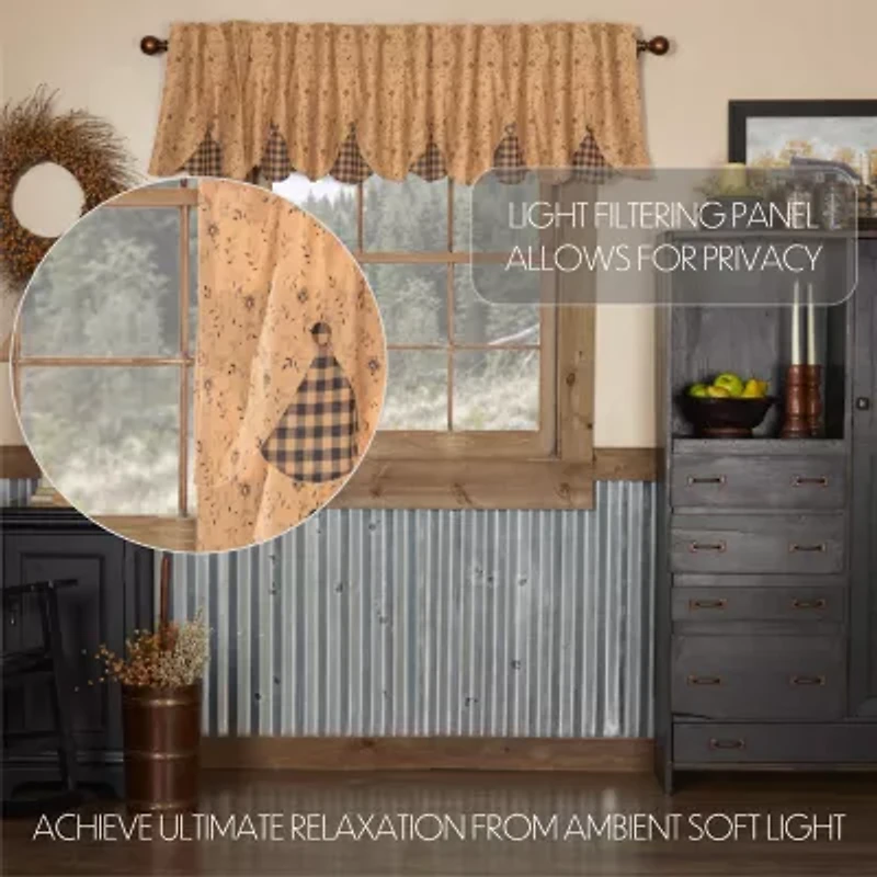 Vhc Brands Maisie Rod Pocket Valance