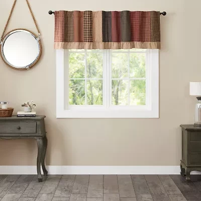 Vhc Brands Maisie Patchwork Rod Pocket Valance