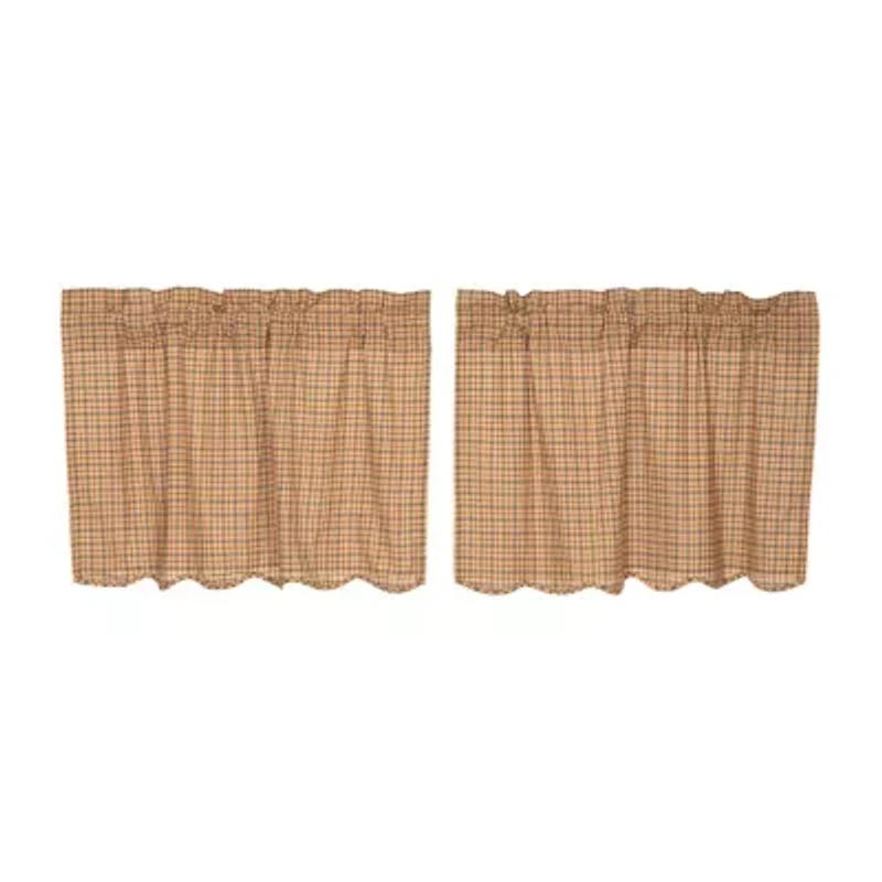 Vhc Brands Millsboro 2-pc. Rod Pocket Window Tier