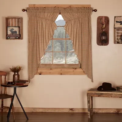 Vhc Brands Millsboro Prairie Rod Pocket Light-Filtering Set of 2 Curtain Panel