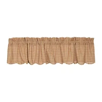 Vhc Brands Millsboro Rod Pocket Scallop Valance