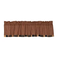Vhc Brands Patriotic Patch Block Rod Pocket Tailored Valance