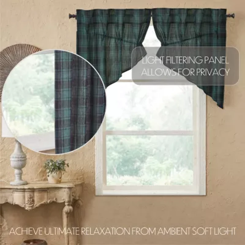 Vhc Brands Pine Grove Prairie Swag Rod Pocket Valance