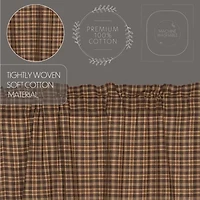 Vhc Brands Prescott Rod Pocket Scallop Valance