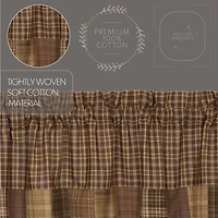 Vhc Brands Prescott Patchwork Rod Pocket Tailored Valance