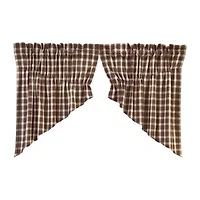 Vhc Brands Rory Prairie Swag Rod Pocket Tailored Valance