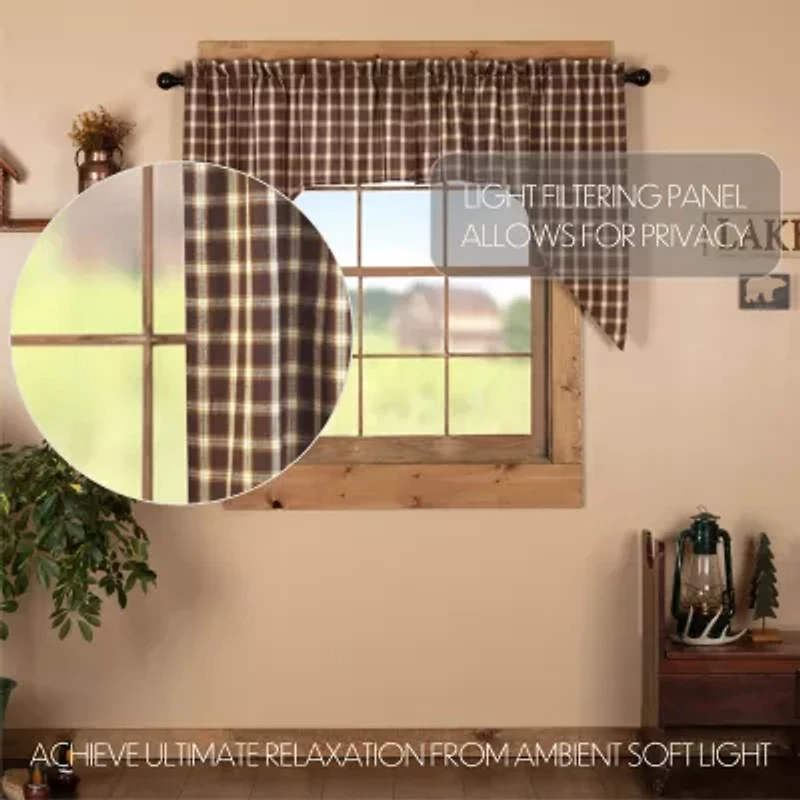 Vhc Brands Rory Swag Rod Pocket Tailored Valance